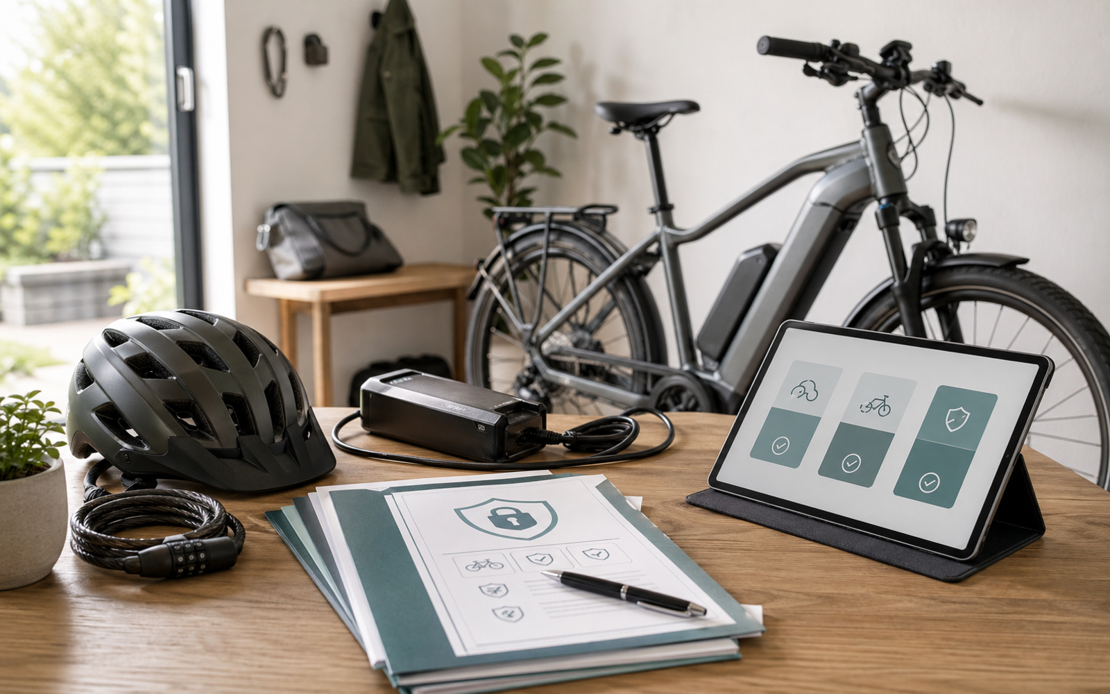 Themenbild für E-Bike Versicherung auf pv-versicherung-vergleich.de